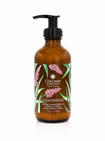 Crème Universelle "mains&corps" Hypoallergénique Fleur d'Aloe