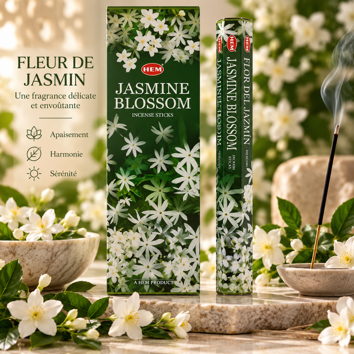 Encens  fleur de jasmin