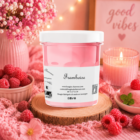Bougie parfumée FRAMBOISE