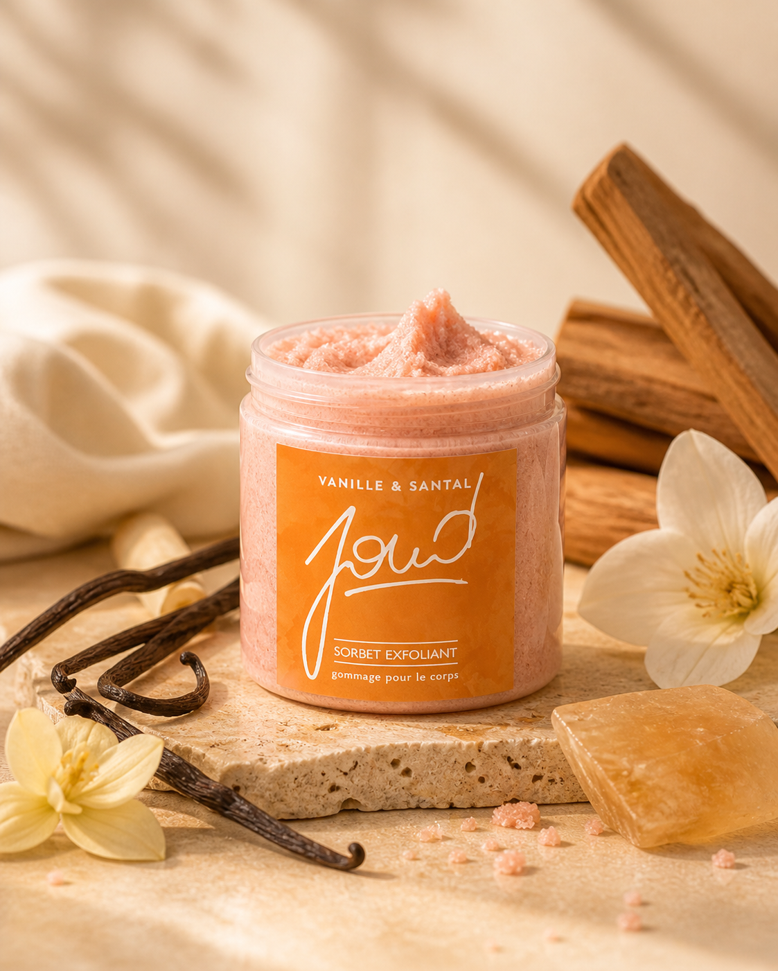 Sorbet exfoliant Vanille&Santal