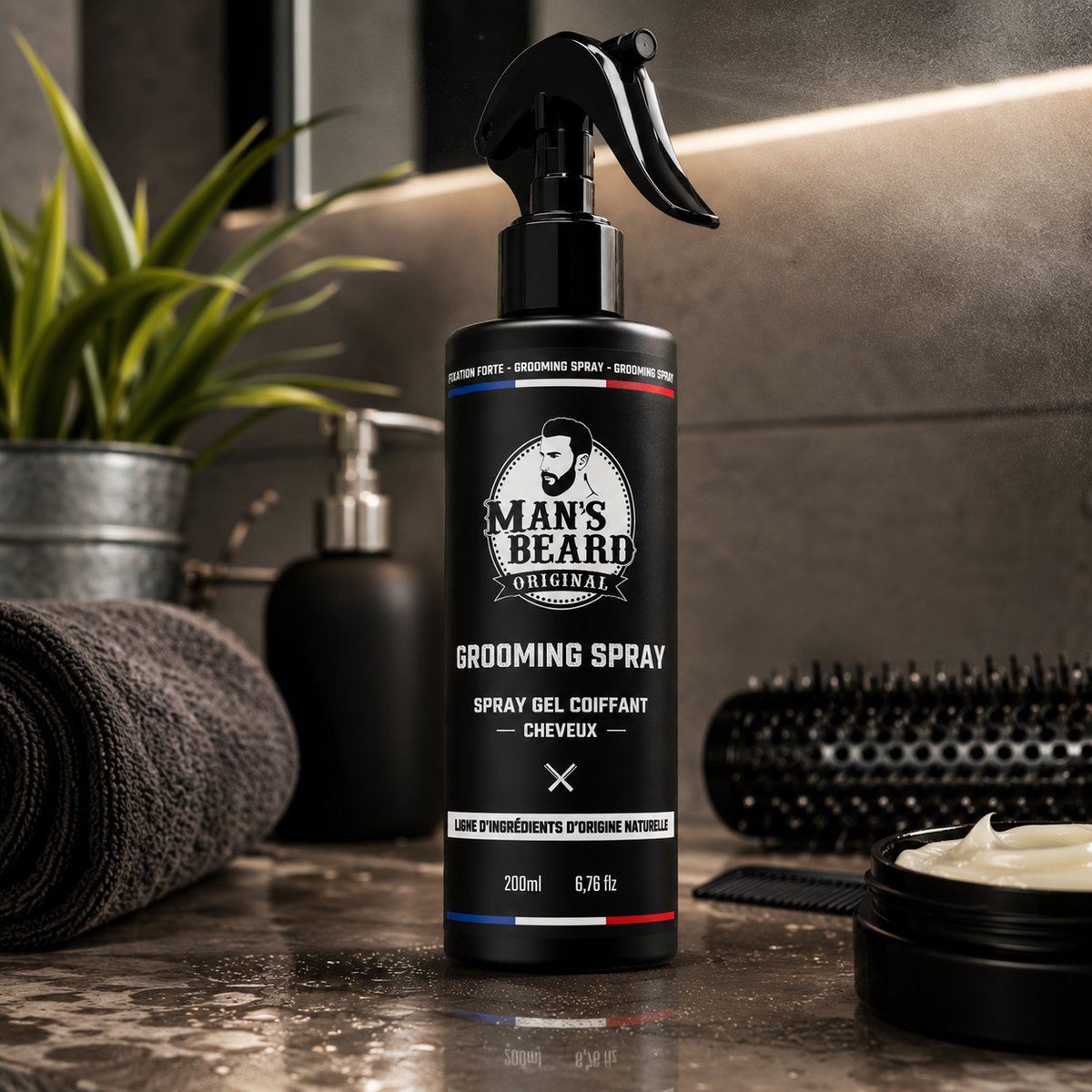 Gromming Spray – Spray Gel Coiffant
