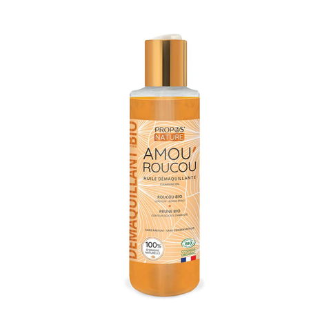Huile démaquillante Amou'Roucou
Nettoyant
Eclat
100% naturelle