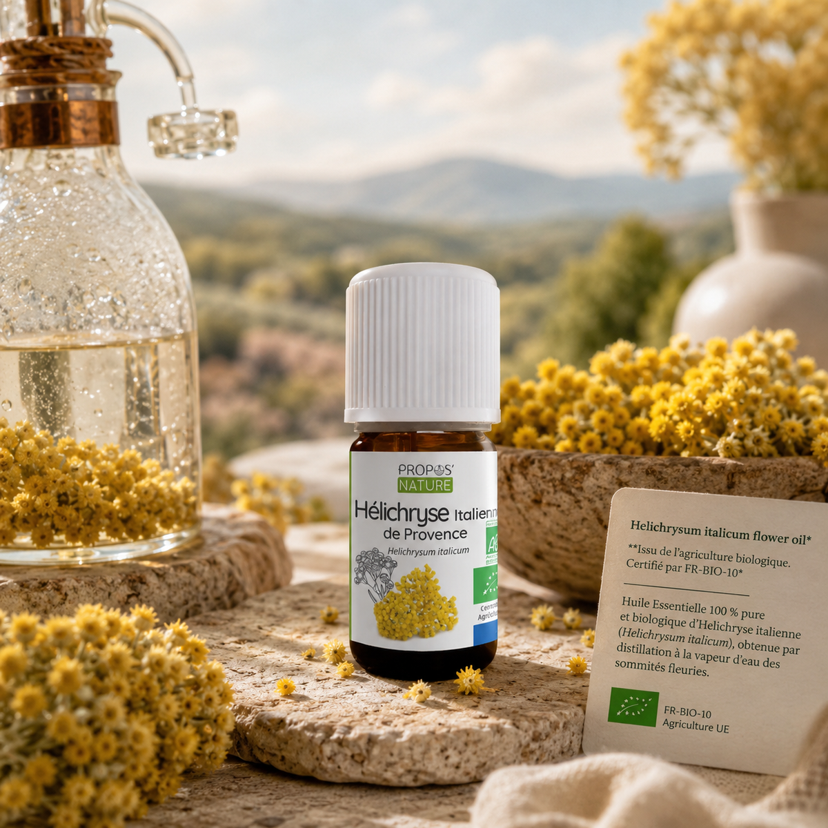 Huile essentielle d'Hélichryse italienne Bio