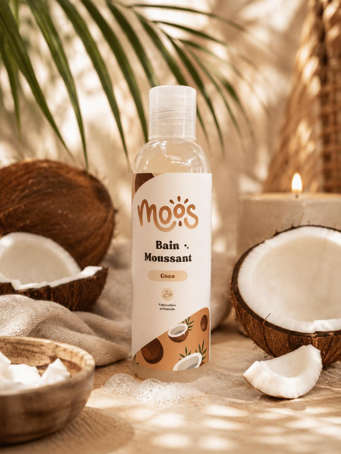 Bain moussant "noix de coco"