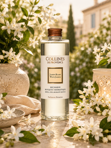 recharge diffuseur de parfum jasmin blanc