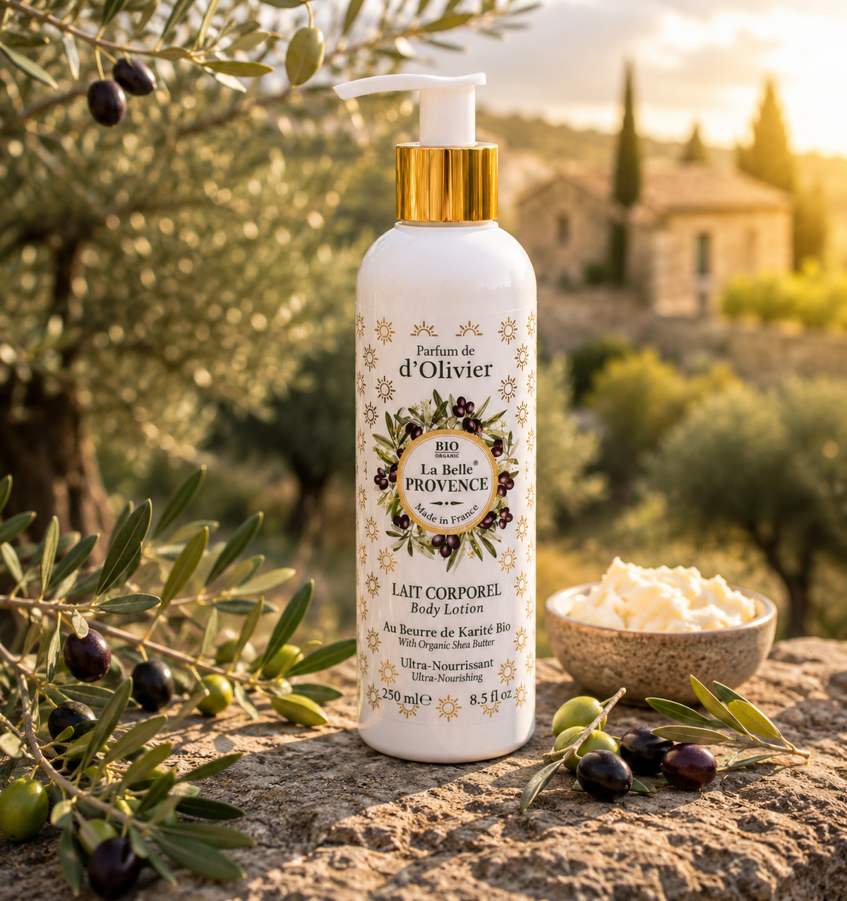Lait corporel Olive