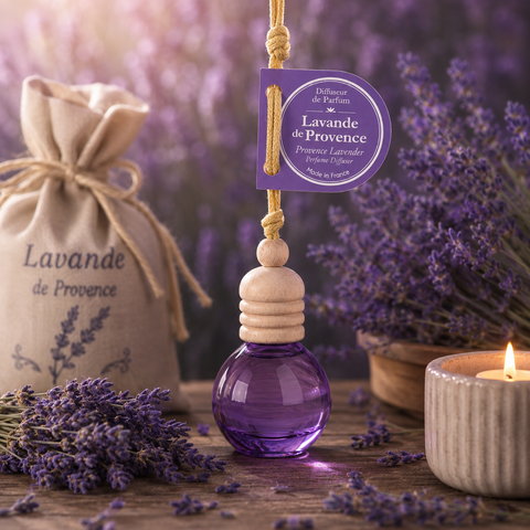 DIFFUSEUR DE PARFUM À SUSPENDRE LAVANDE DE PROVENCE