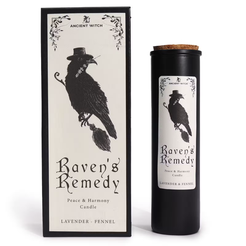 Bougies de Purification de Sorcière Ancestrale - Élixir des Corbeaux