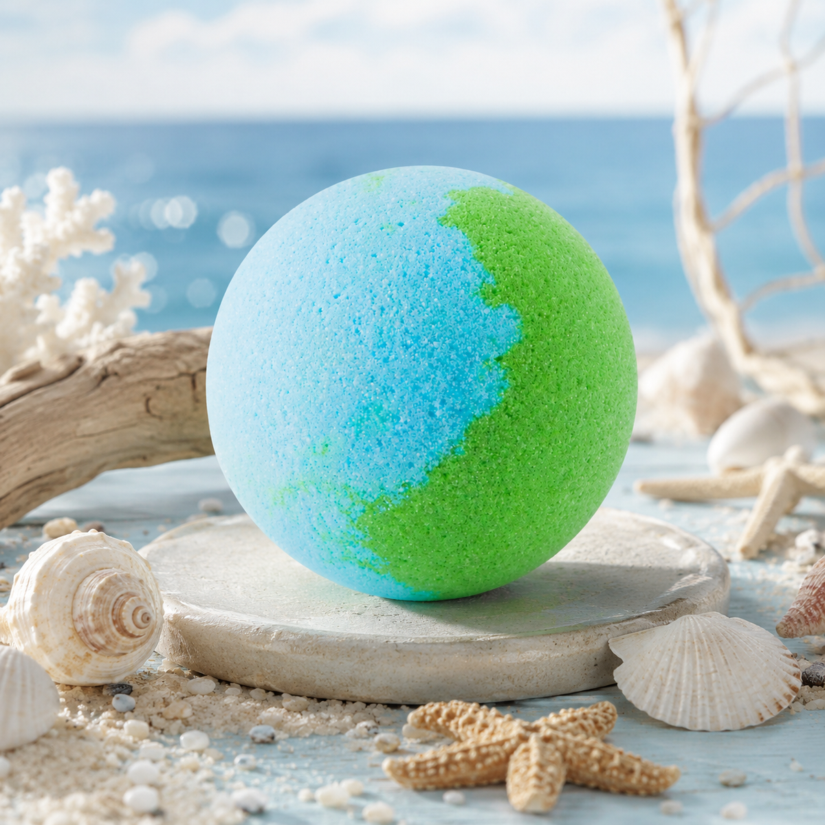 Boule de bain maritime