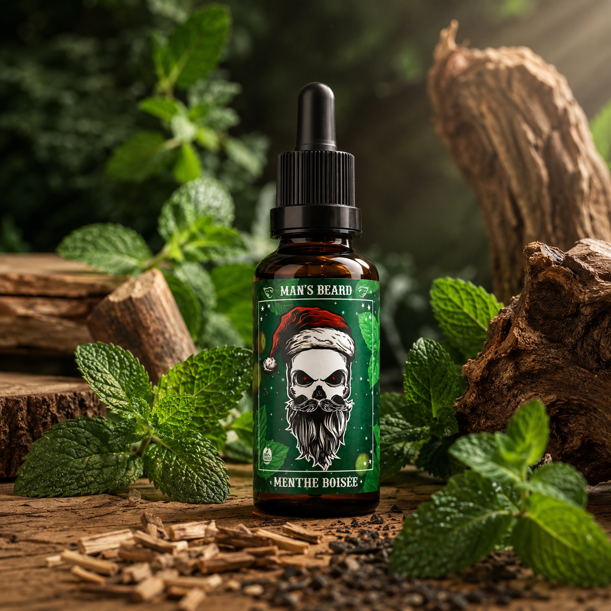 Huile à Barbe Menthe Boisée