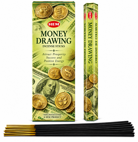Encens money drawing