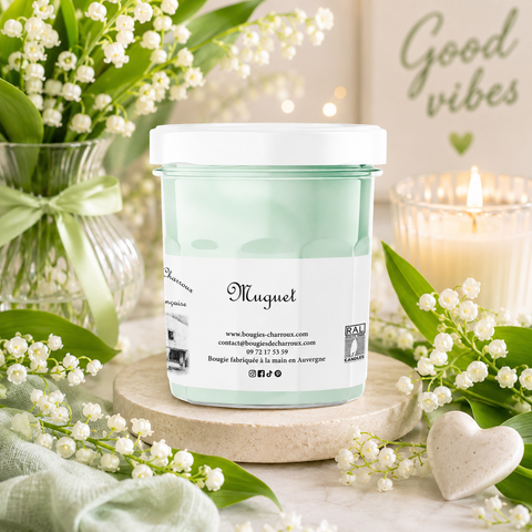 Bougie parfumée MUGUET