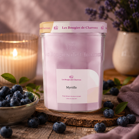 Bougie parfumée myrtille XXL