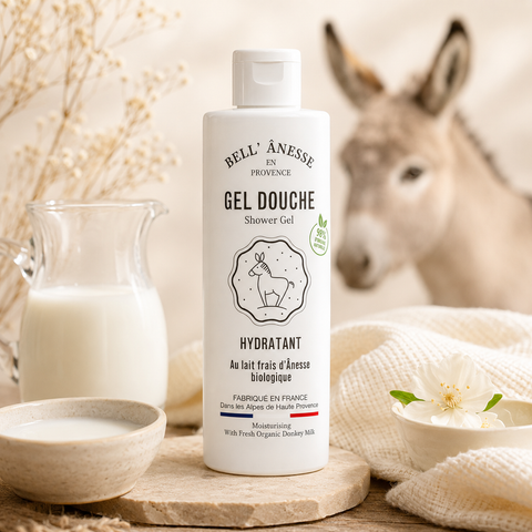 Gel douche au lait d'ânesse