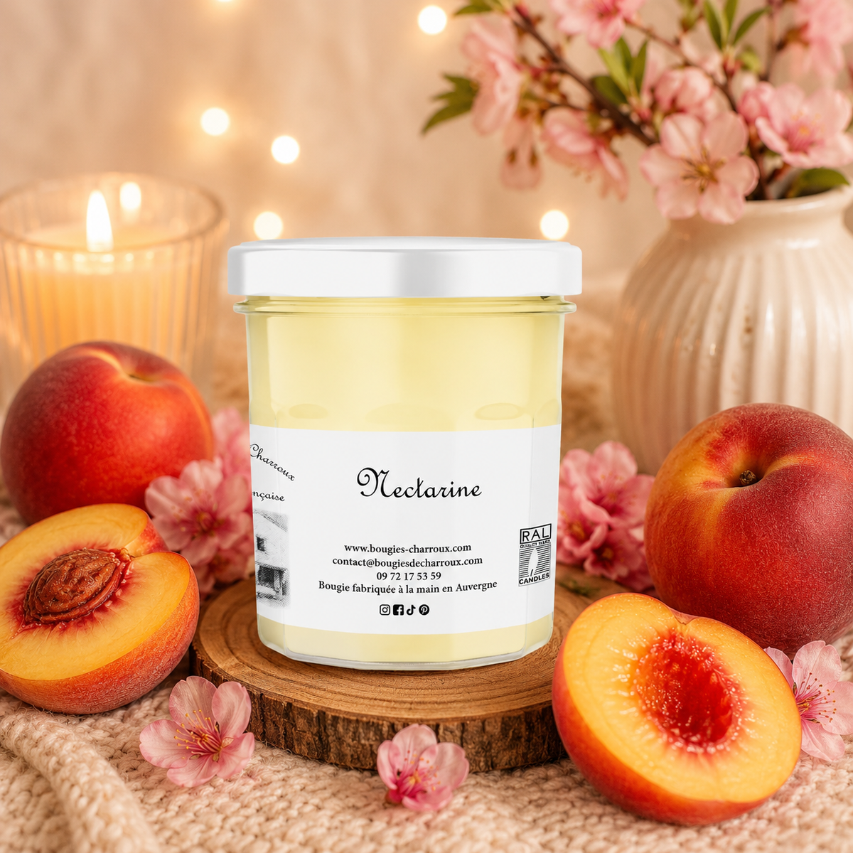 Bougie parfumée NECTARINE