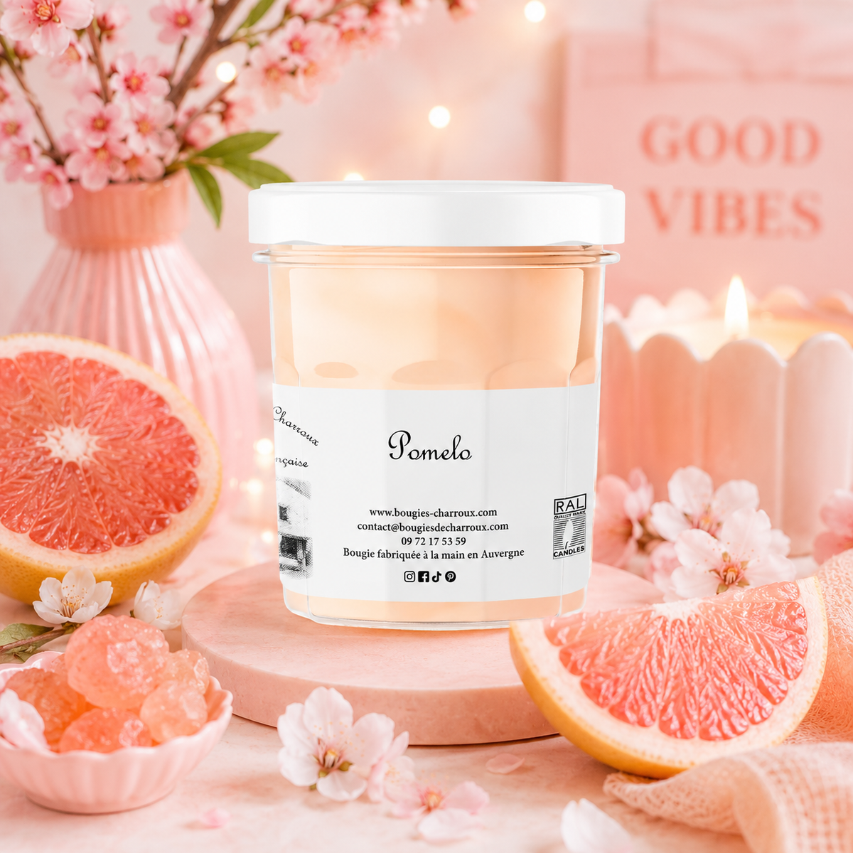 Bougie parfumée POMELO