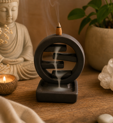 Fontaine à encens - cercle de Vie Zen