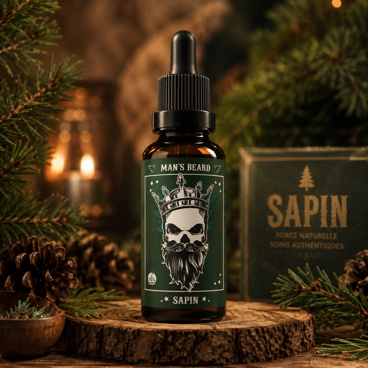 Huile à Barbe Sapin