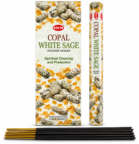 Encens Copal et la sauge blanche