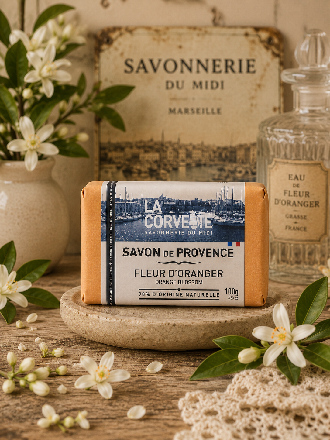 Savon de Provence à la Fleur d’Oranger