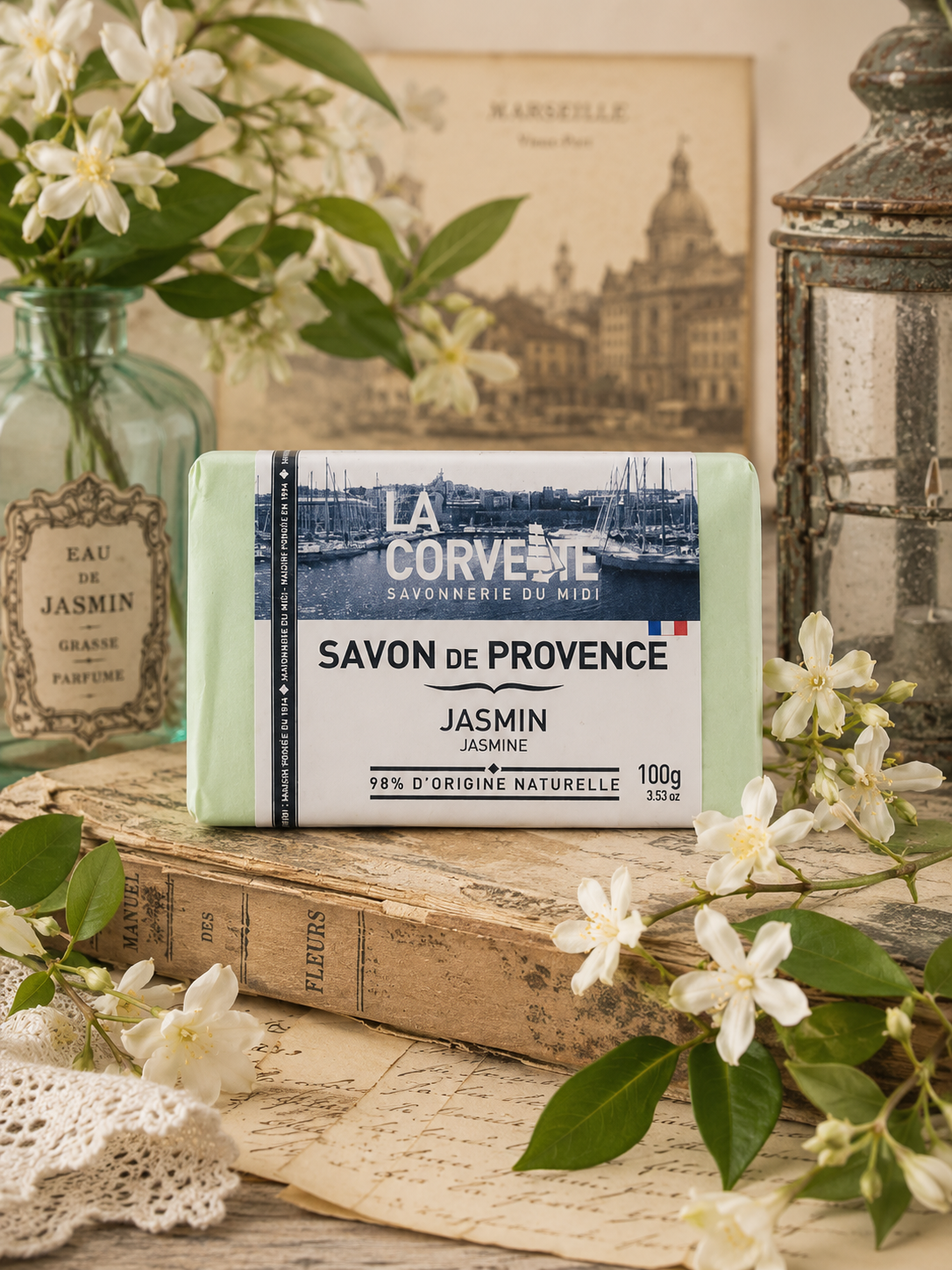Savon de Provence au Jasmin.