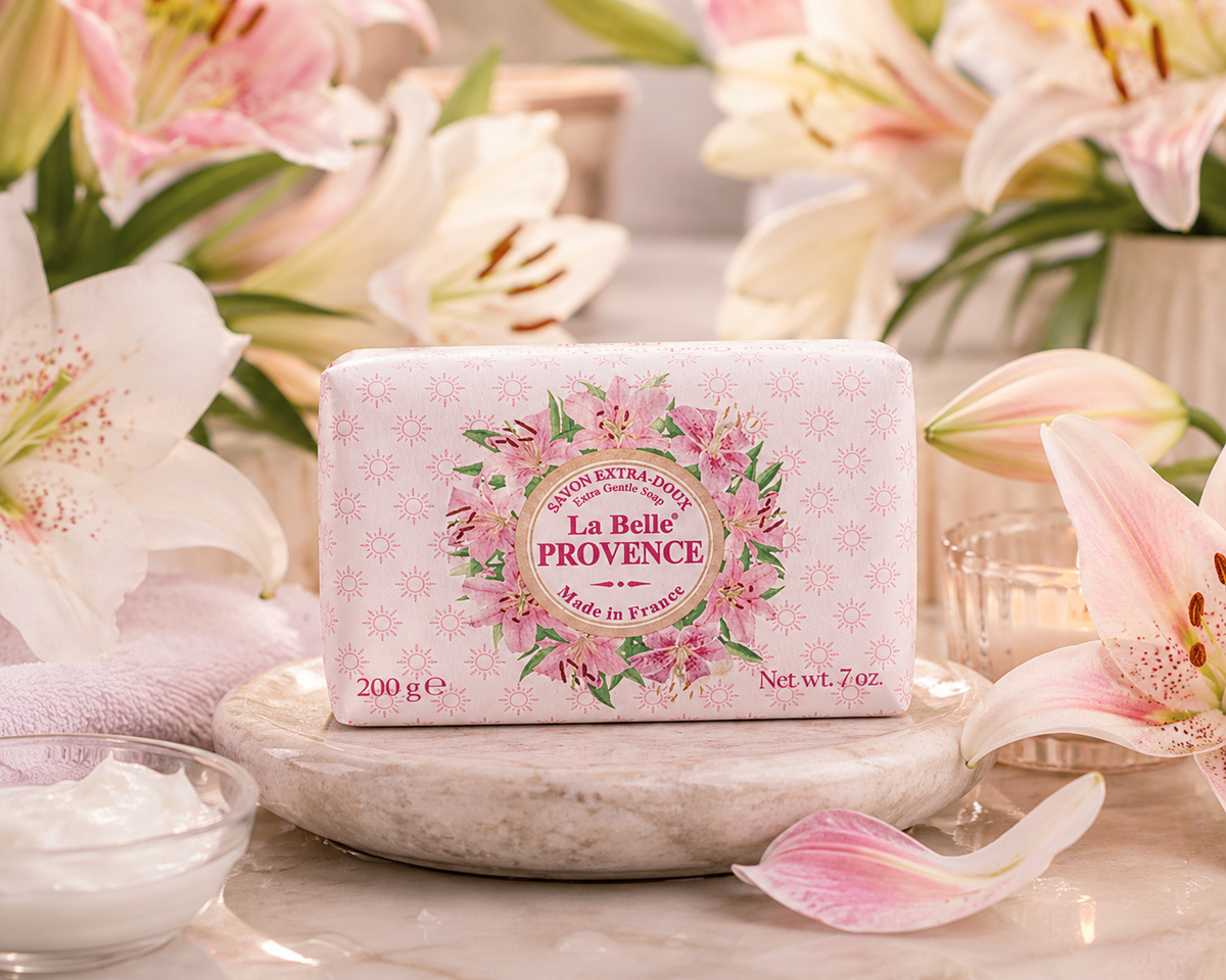 Savon parfumé Lys