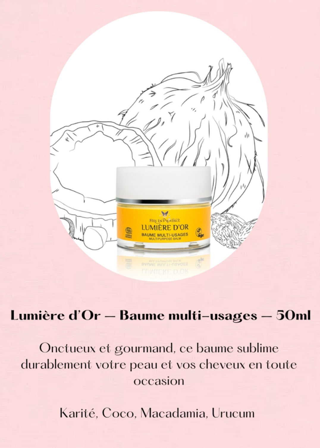Baume Bio multi-usages