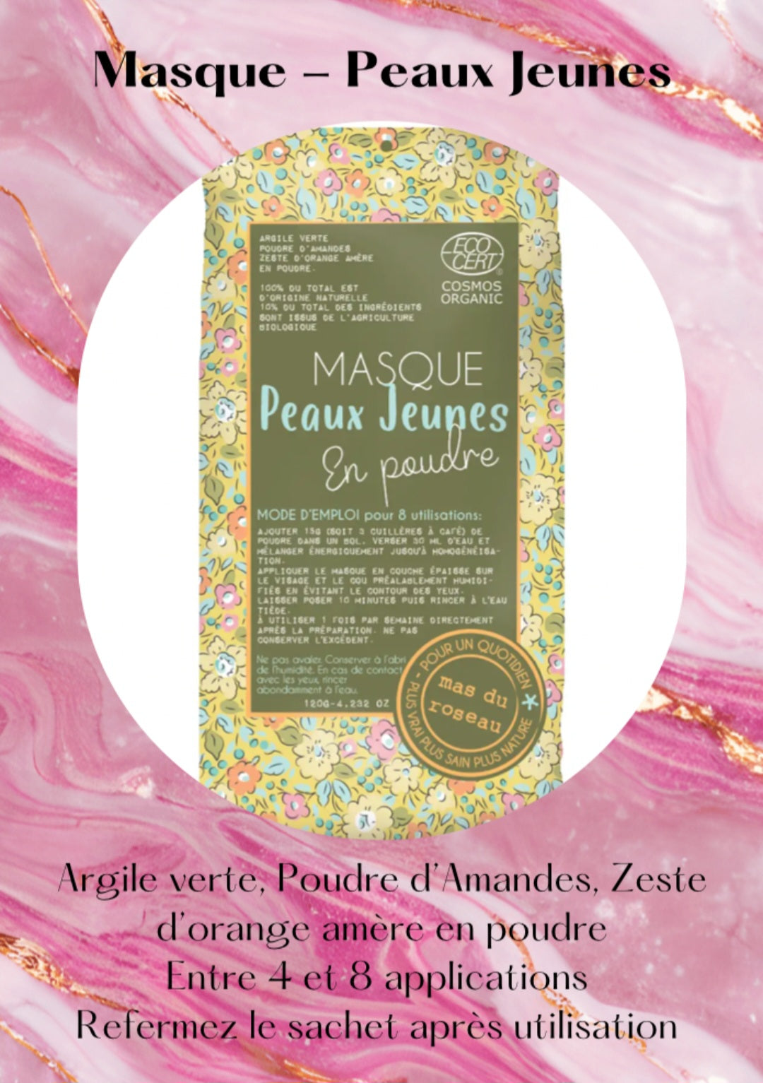 MASQUE EN POUDRE – PEAUX JEUNES