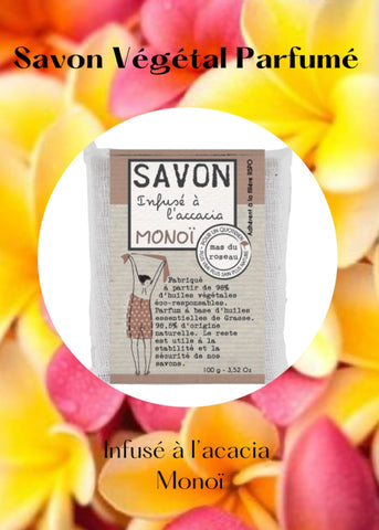 SAVONNETTE PARFUMEE COLOREE MONOI