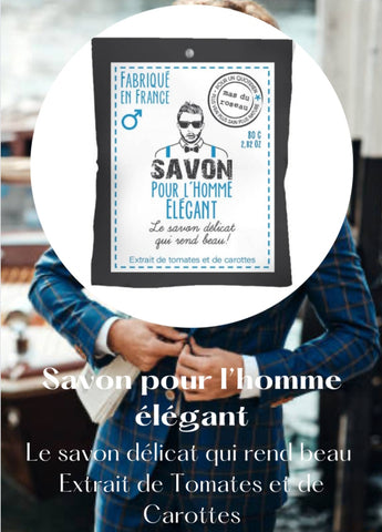 SAVON POUR L’HOMME ELEGANT – 80 gr