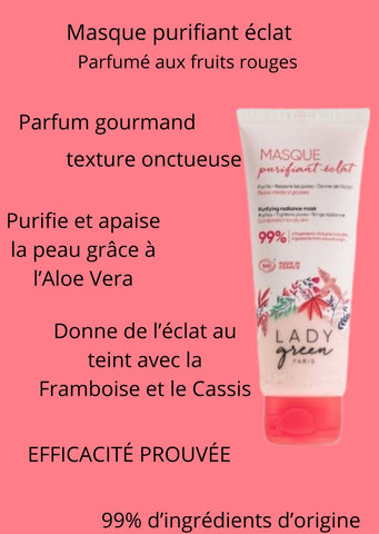 Masque purifiant éclat