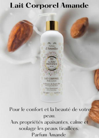 Lait corporel Amande