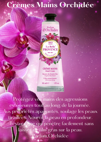 Crème mains Orchidée
