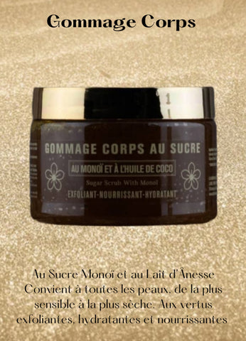 Gommage au sucre monoï