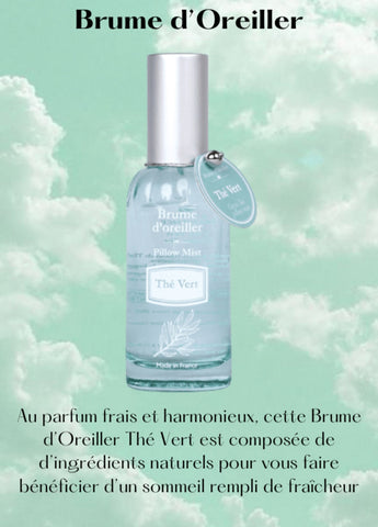 Brume d'oreiller Thé vert