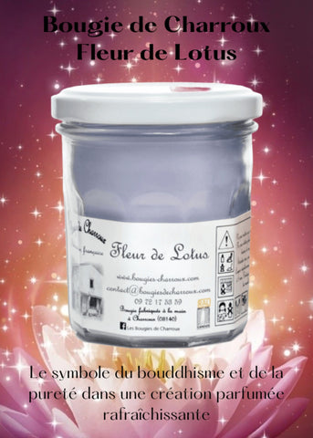 Bougie parfumée FLEUR DE LOTUS