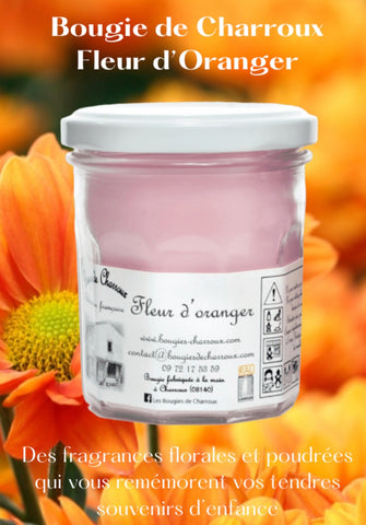 Bougie parfumée FLEUR D’ORANGER