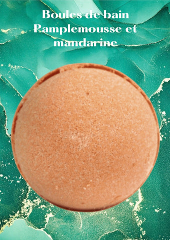 Boule de bain PAMPLEMOUSSE/MANDARINE