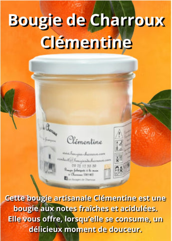 Bougie parfumée CLÉMENTINE