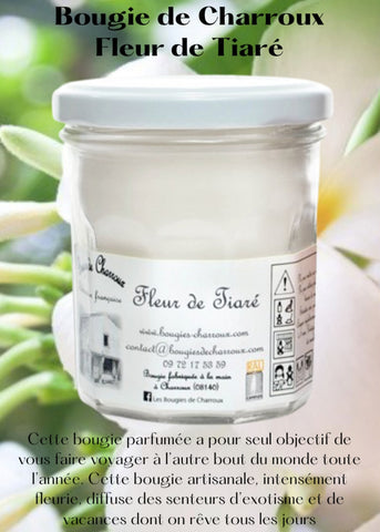 Bougie parfumée FLEUR DE TIARÉ