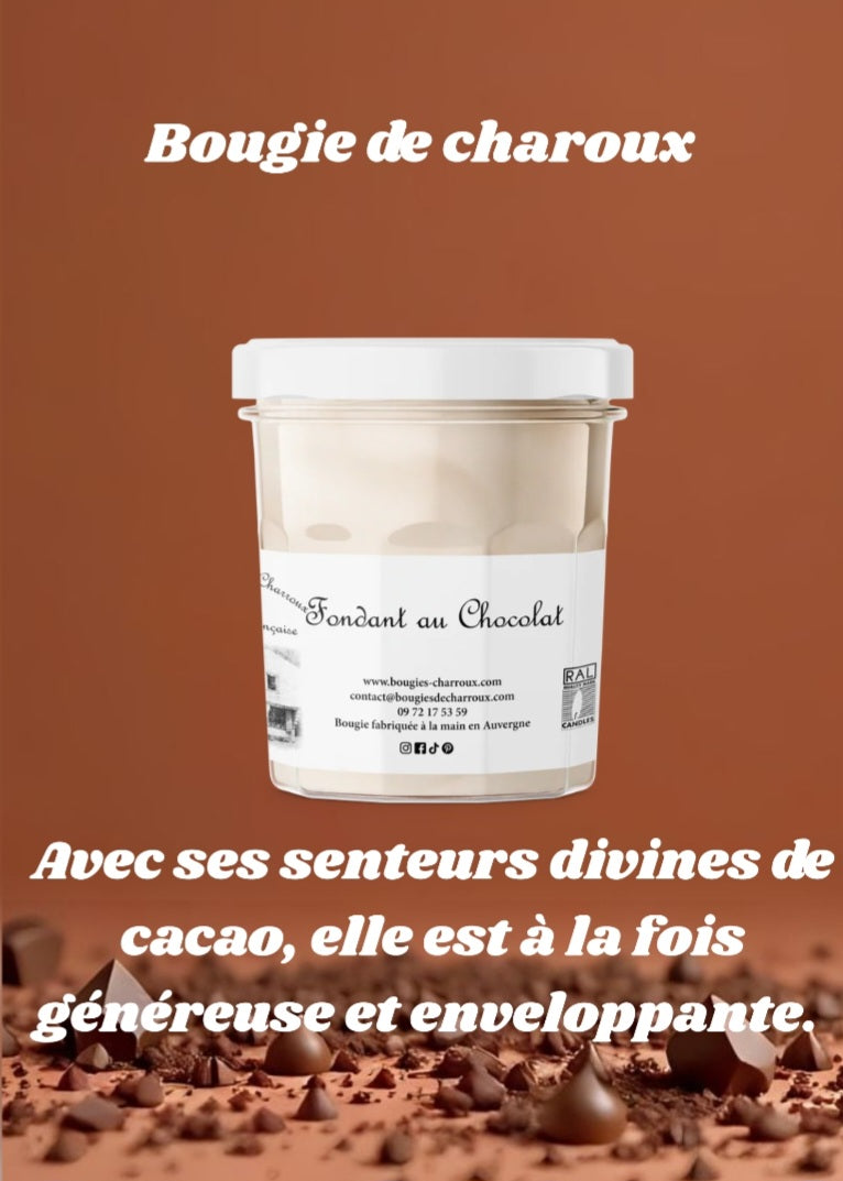 Bougie parfumée Fondant de Chocolat