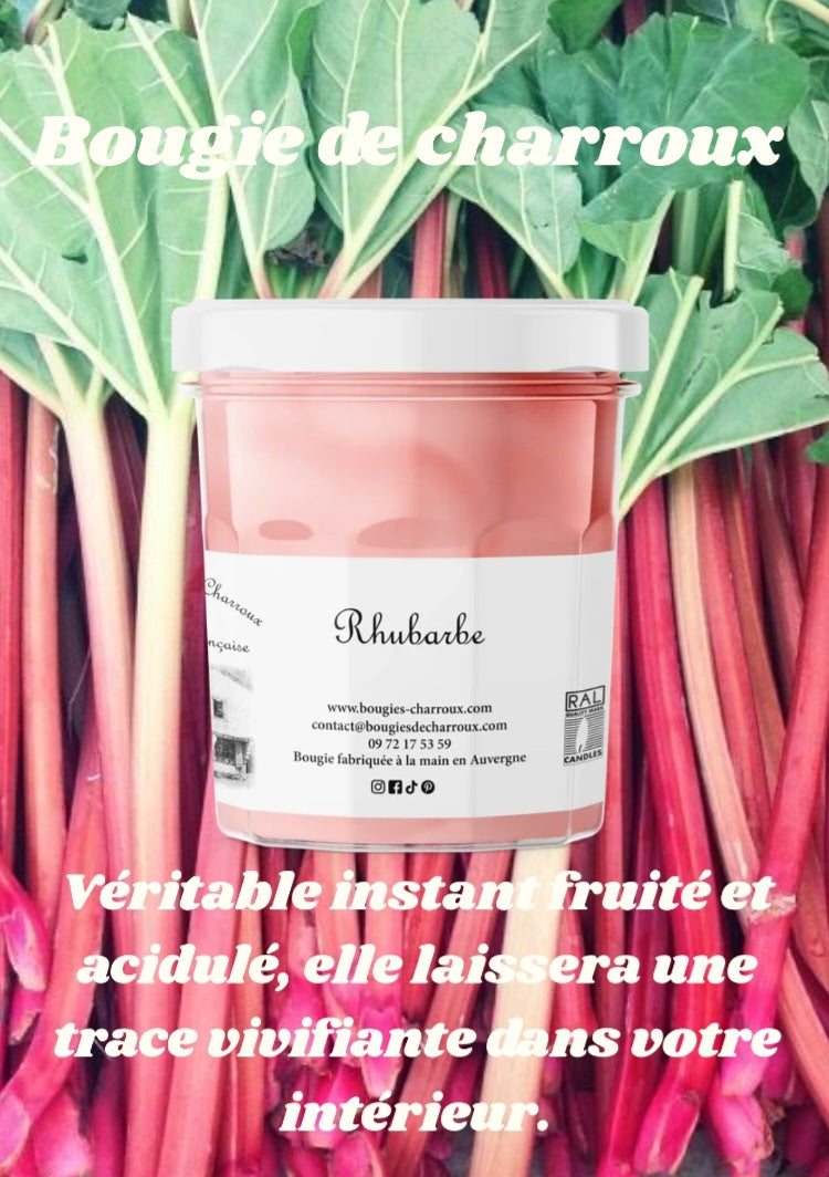 Bougie parfumée Rhubarbe