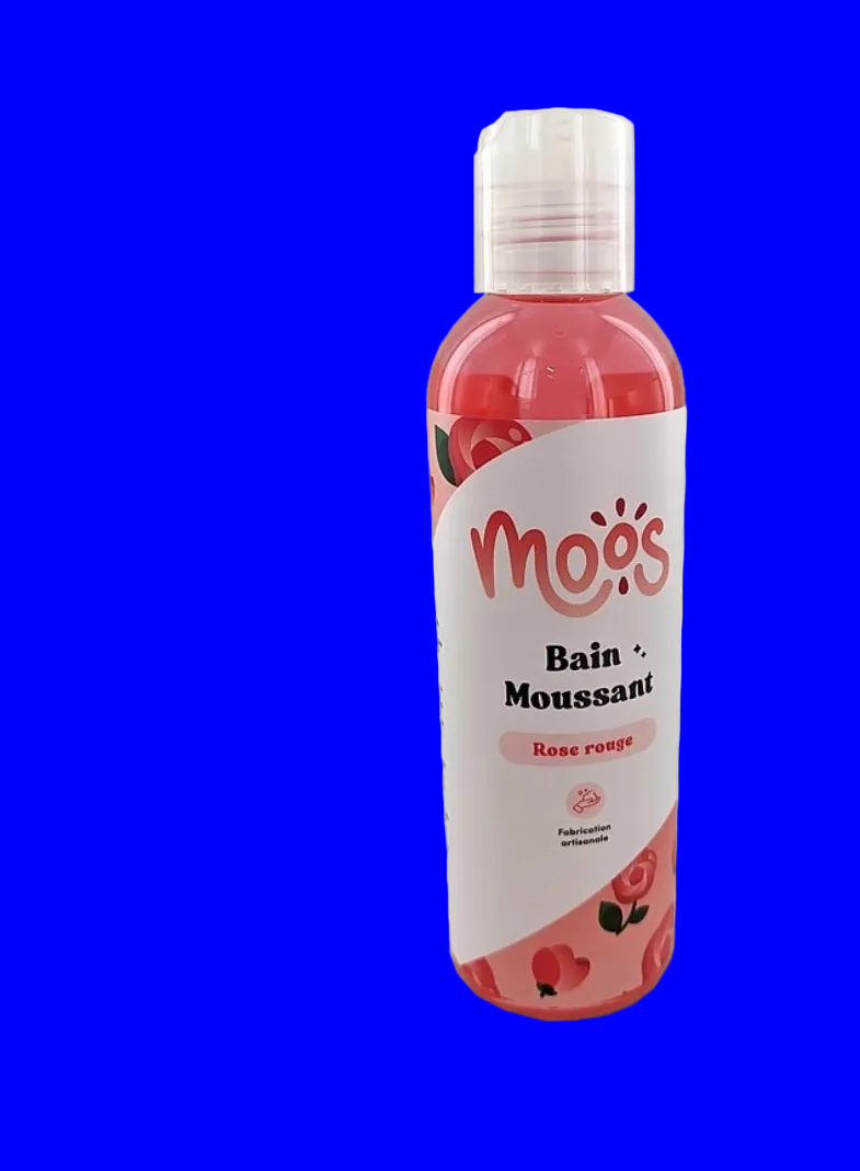 Bain moussant "rose rouge"