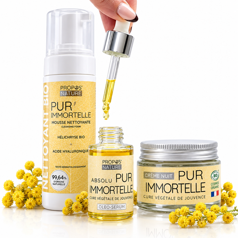 Trousse Routine nuit Pur'Immortelle - 3 soins