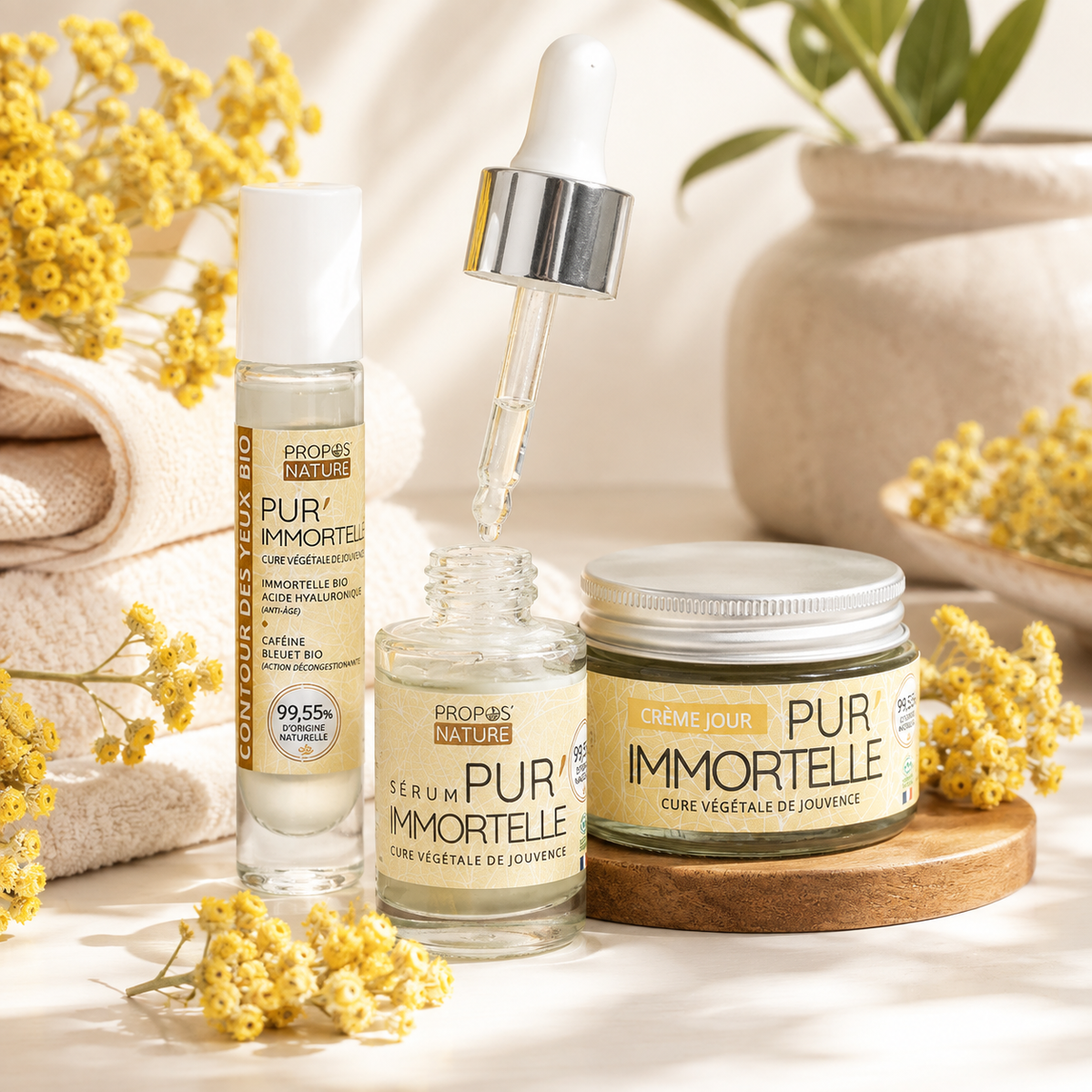 Trousse Routine jour Pur'Immortelle - 3 soins