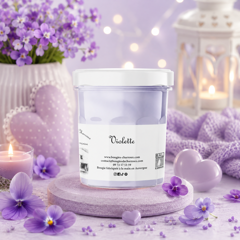 Bougie parfumée VIOLETTE