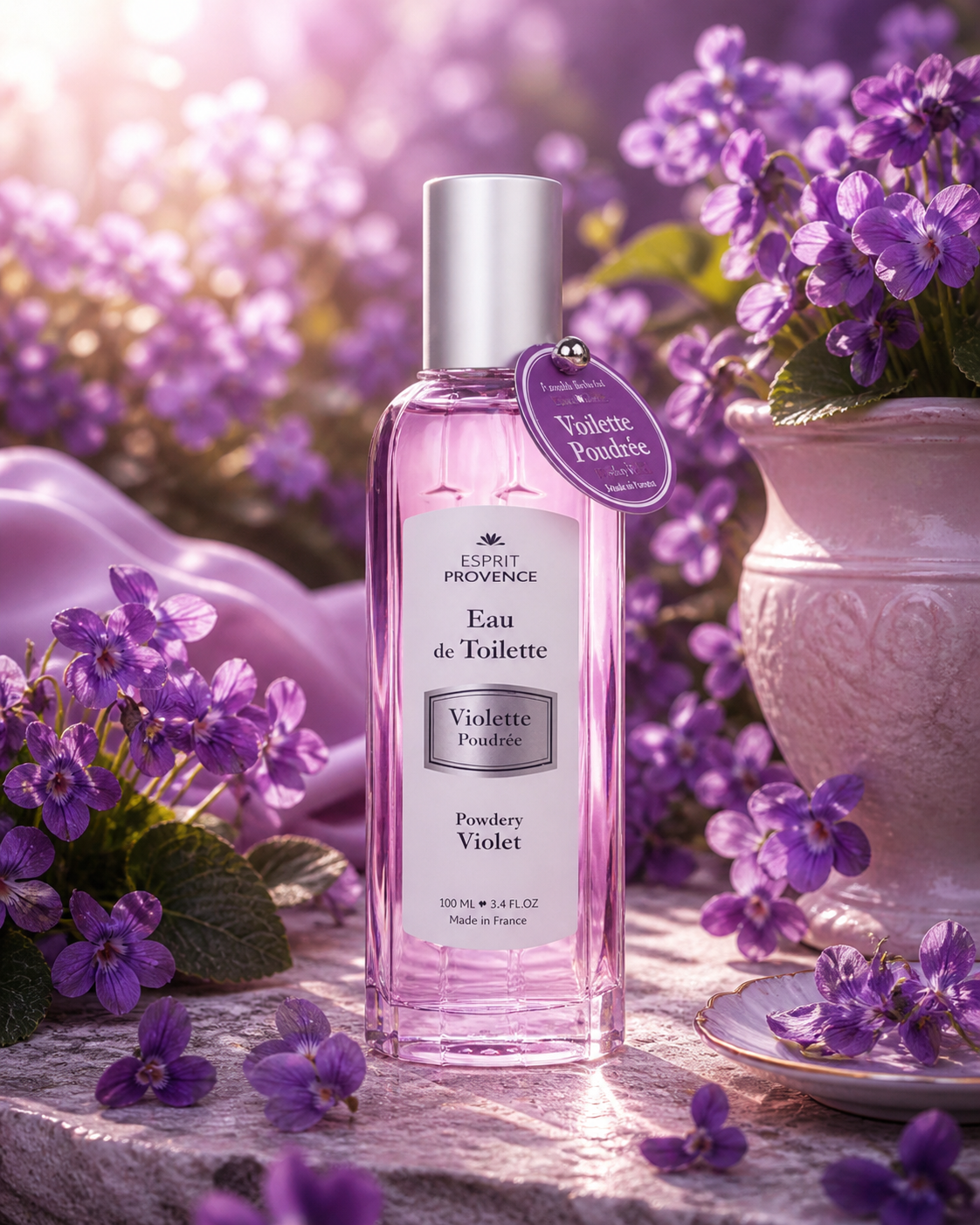 Eau de Toilette Violette poudrée Rétro - Vapo 100 ml