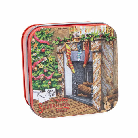 Boite Métal La Cheminée à Noël & Savon 100g - Fragrance & You