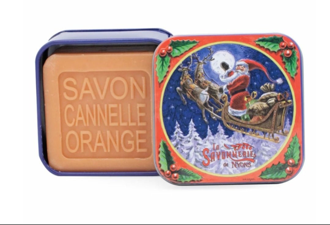 Boite Métal Le Traineau de Noël & Savon 100g - Fragrance & You