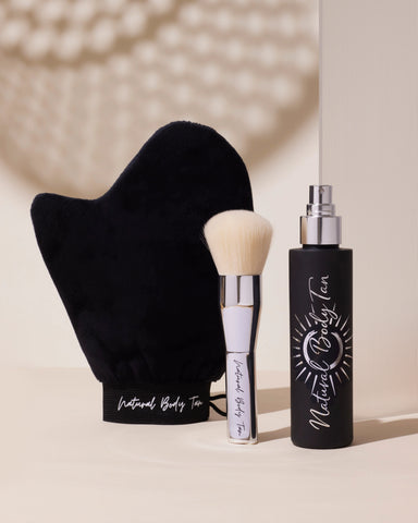 Kit auto bronzant senteur Barbe à Papa